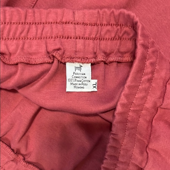 Peruvian Connection Burnt Red Midi A-Line Skirt Size XL - Picture 3 of 6